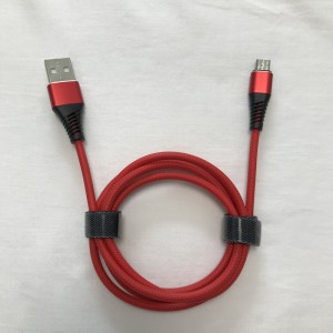 TPE Fast Charging Round Aluminium Housing Flex كابل بيانات USB مثني الانحناء لـ USB صغير ونوع C ورسوم شحن iPhone ومزامنة